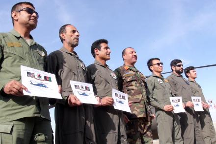 Six Afghan Pilots Get Their Wings To Fly Black Hawks