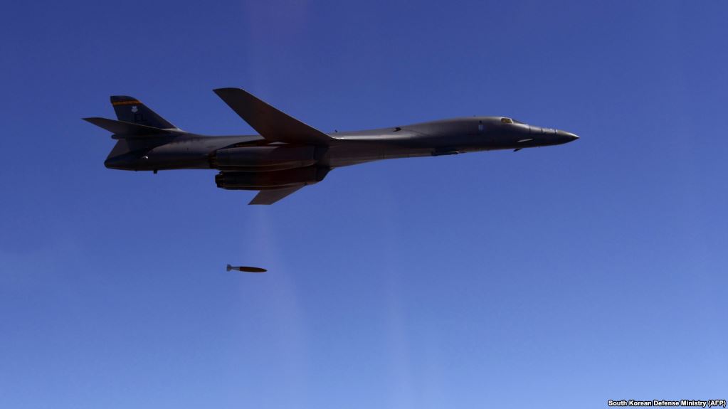 افزایش سه برابری حملات هوایی امریکا بالای مواضع داعش و طالبان
