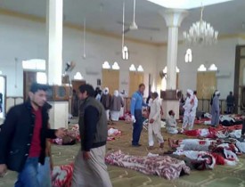 افزایش تلفات حمله تروریستی در مصر به 185 کشته
