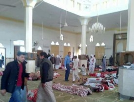 Afghan government condemn Egypt mosque that left 235 dead