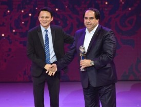 یک جایزه برای افغانستان در مراسم انتخاب بهترین های فوتبال آسیا