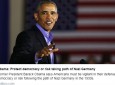 اوباما درباره خطر نابودی دمکراسی در آمریکا هشدار داد/خطر آلمان نازی درپیش است