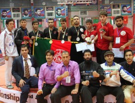 تیم ملی کونگ فو تو آی مردان افغانستان هم نائب قهرمان آسیا شد