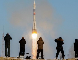سه فضانورد با سایوز عازم ایستگاه فضایی بین المللی شدند
