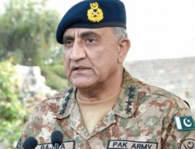 فرمانده کل ارتش پاکستان به سنا گزارش می دهد