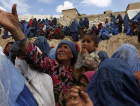 ۴۰۰ هزار نفر در نتیجه جنگ و درگیری در افغانستان بی‌جا شده‌اند