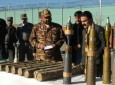 کشف یک انبار بزرگ سلاح و مهمات طالبان در ولایت میدان وردک
