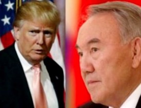 ترامپ و نظربایف درباره افغانستان گفتگو می کنند