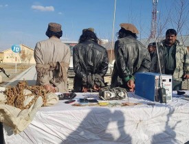 بازداشت سه عضو کلیدی طالبان در پکتیکا