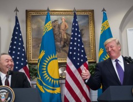همکاری آستانه با کابل محور گفت‌وگوهای رهبران امریکا و قزاقستان