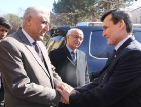 وزیر امور خارجه ترکمنستان، وارد هرات شد