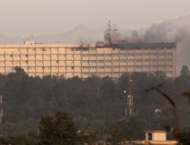 وزارت داخله رسما پایان حمله تروریستی به هتل انترکانتیننتال درکابل را اعلام کرد