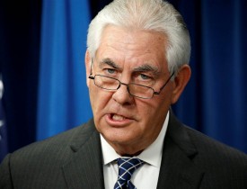 Tillerson ‘In Contact With Afghan Authorities Over Hotel Attack’