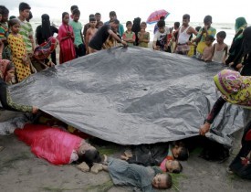 د میانمار مسلمانان، په ډله ایز توګه په قبرونو کې دفن شوی دی