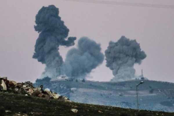 حمله توپخانه ای ارتش سوریه علیه نظامیان ترکیه در جنوب حلب