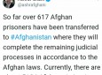 ۶۱۷ زندانی  از ایران به افغانستان منتقل شدند