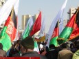 مهاجرین افغانستانی پرشور در راهپیمایی جشن پیروزی انقلاب اسلامی شرکت کردند