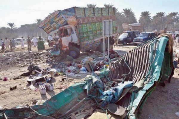 تصادف در «پنجاب» پاکستان ۲۶ کشته و زخمی برجای گذاشت