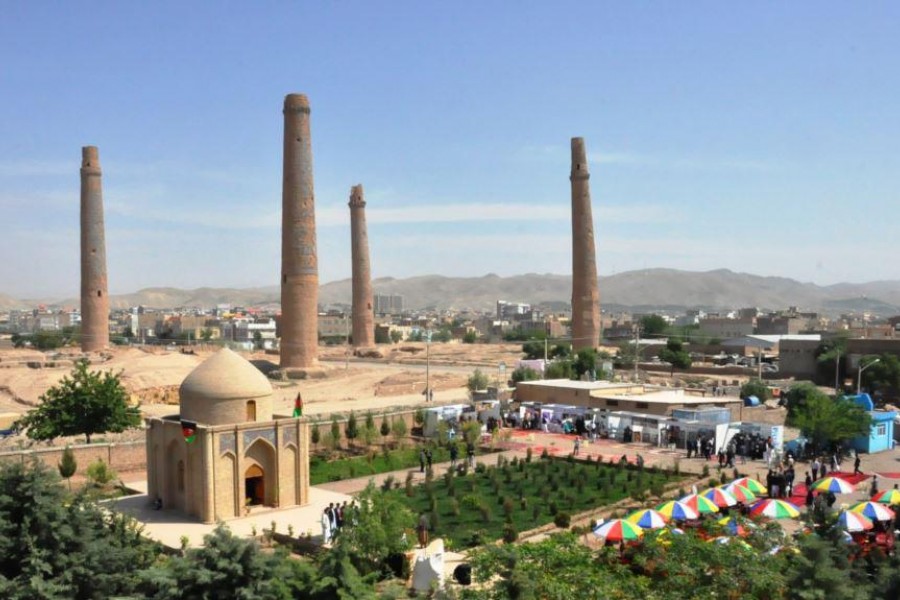محموعه مصلی و تمامی نواحی شهر هرات، ماین‌روبی شد