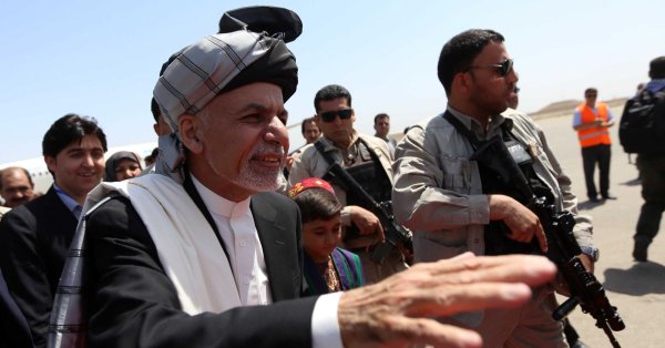 رئیس جمهور غنی وارد هرات شد