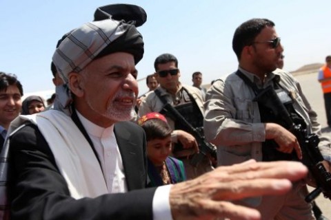 رئیس جمهور غنی وارد هرات شد