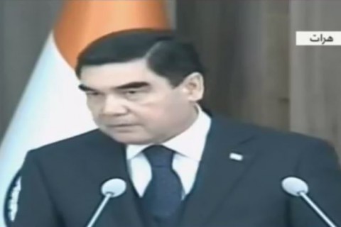 رئیس جمهور ترکمنستان: به تلاش در جهت توسعه اقتصادی افغانستان ادامه می دهیم