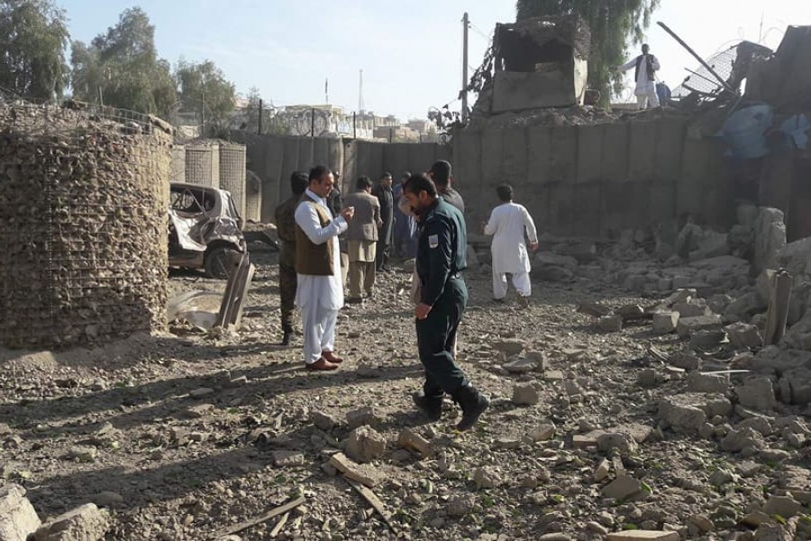 3 back to back suicide blasts rock Helmand in South of Afghanistan