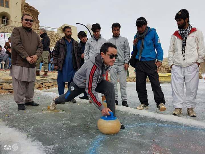 Athletes participated in Bamiyan Winter Games  