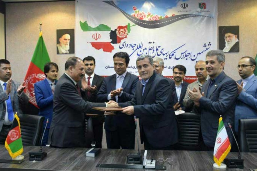 امضای تفاهم‌نامه همکاری‌های حمل و نقل بین‌المللی جاده‌ای بین ایران و افغانستان