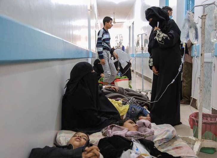 شیوع گسترده بیماری‌های واگیردار ازجمله وبا و دیفتری در یمن