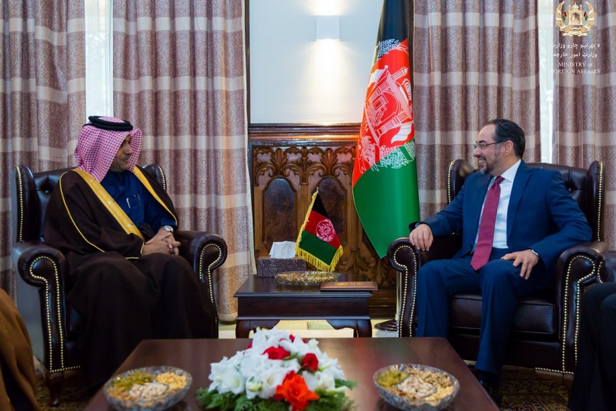 دیدار وزیر خارجه با فرستاده ویژه قطر در کابل