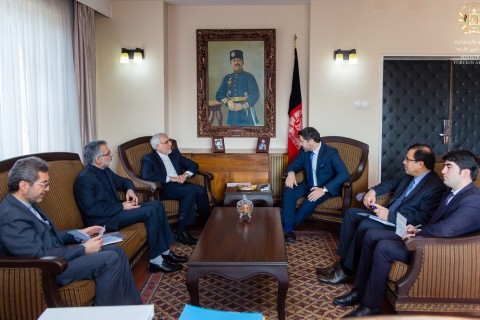 دیدار معاونین وزرای خارجه افغانستان و ایران در کابل