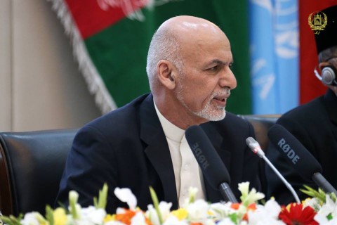 ویدئو/سخنان اشرف غنی در نشست پروسه کابل
