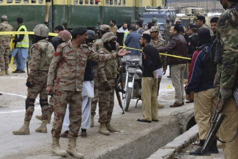 کشته‌شدن ۴ نظامی پاکستانی در حمله انتحاری کویته