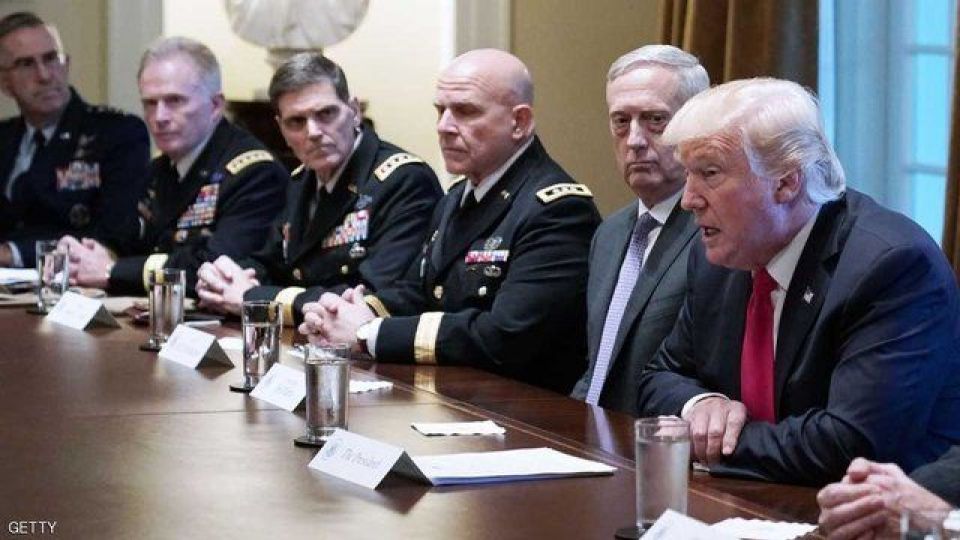 نشست مقامات امریکایی برای بررسی اقدام نظامی علیه دولت سوریه
