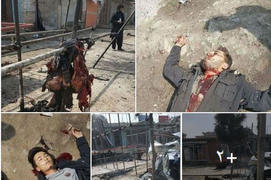 14 شهید و زخمی در نتیجه حمله انتحاری در نزدیکی مصلای شهید مزاری