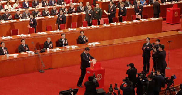 کنگره چین به لغو محدودیت دوره ریاست جمهوری رای داد