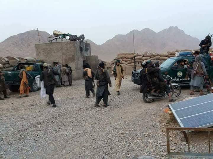 ولسوالی انار دره فراه به دست طالبان سقوط کرد