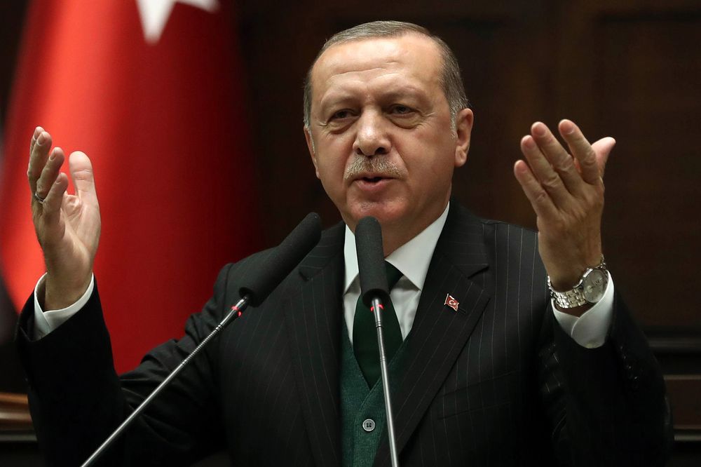 Erdogan censures NATO for not helpimg in Turkey
