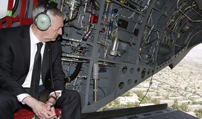 US defense chief Mattis in Kabul