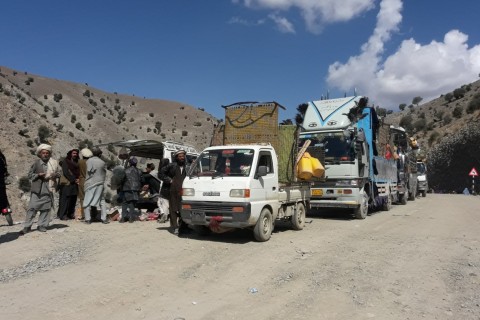 شماری از آوارگان پاکستانی ،از افغانستان به کشور شان بازگشتند