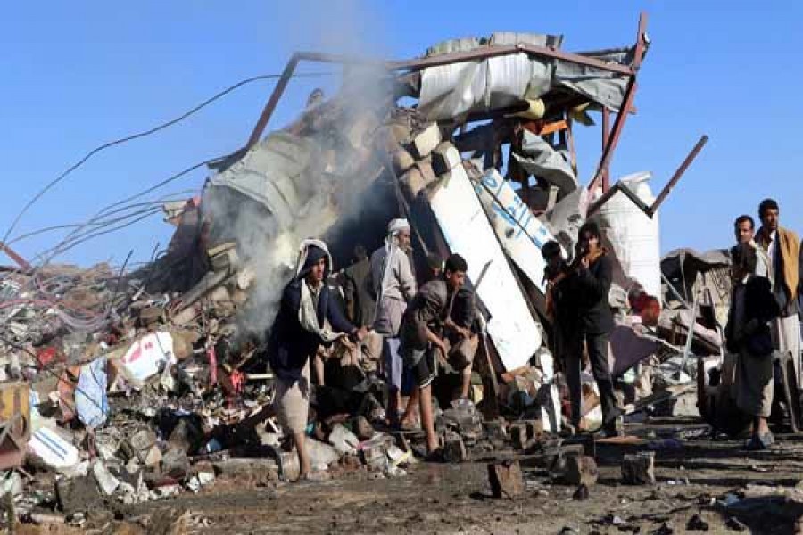 ائتلاف سعودی ممکن است در جنگ یمن مرتکب جنایات جنگی شده باشد