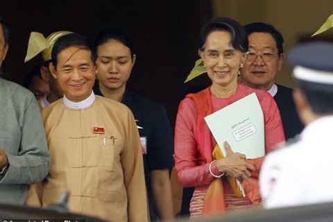 یک چهره نزدیک به جریان «سوچی» رییس جمهور میانمار شد