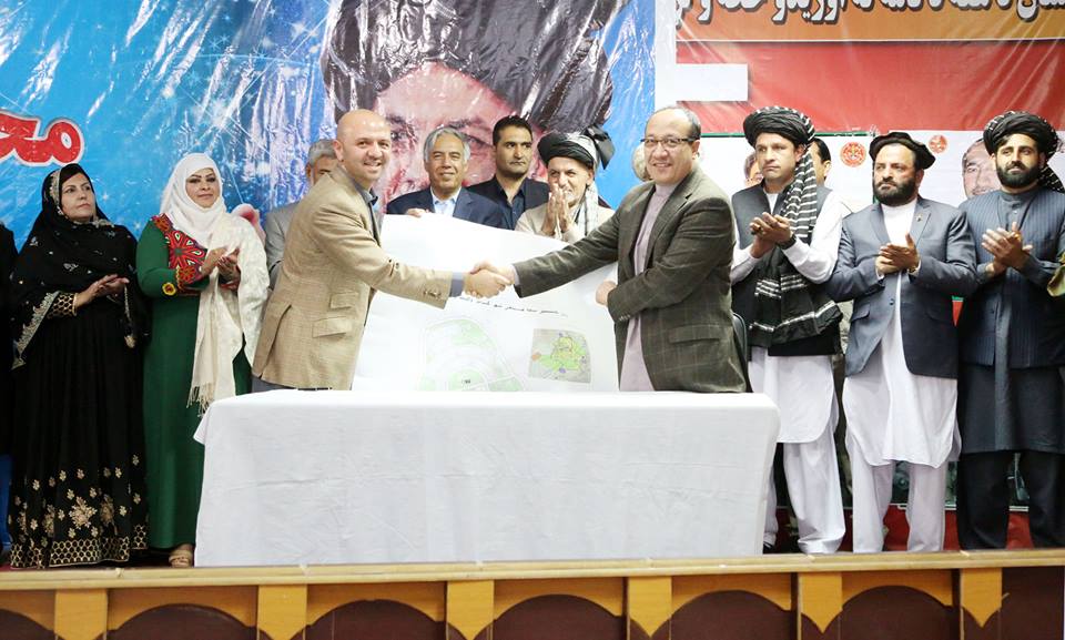 Maps signed for two major Townships for Paktia province