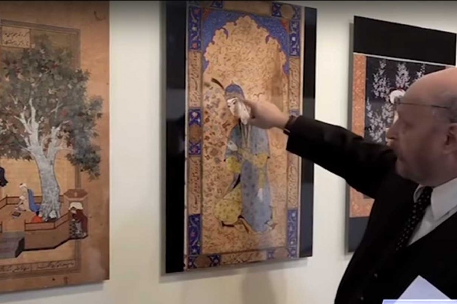نمایشگاه نسخه‌های دیجیتالی بیش از 70 اثر دوران امپراتوری مغول در کابل