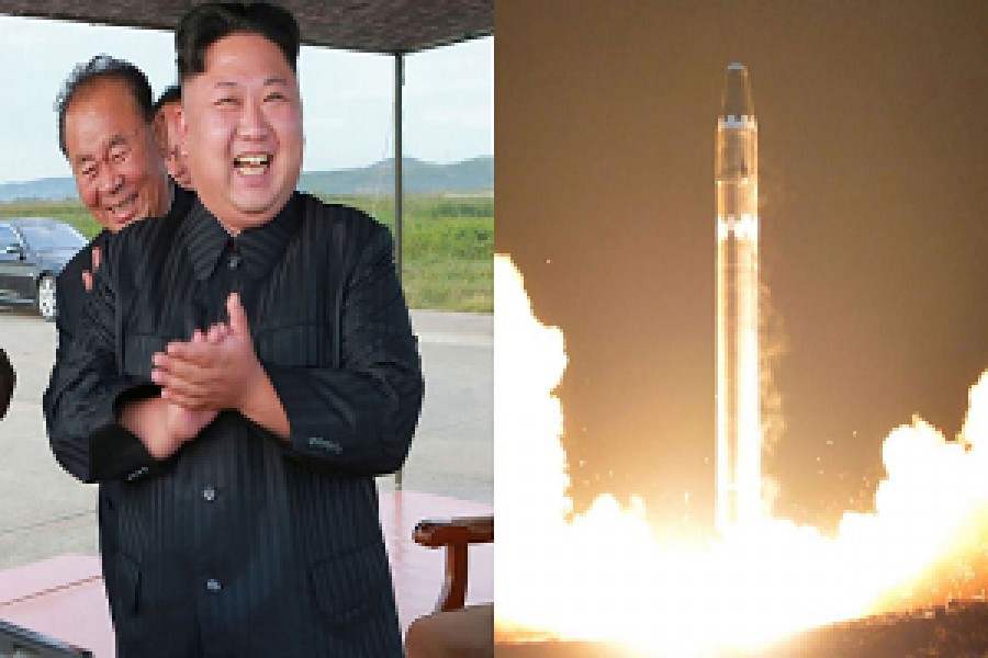 راکتهای کوریای شمالی در راه انگلیس