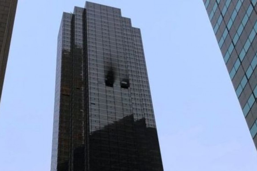 آتش‌‌سوزی در برج ترامپ، یک نفر را کشت