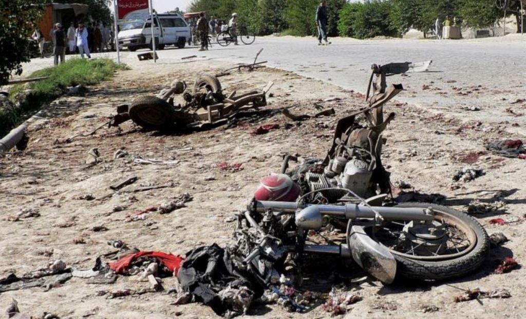 Motorcycle bomb explosion leaves 2 militants dead in Laghman