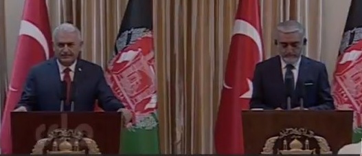 Abdullah and Turkish PM discuss Gen. Dostum’s return to Afghanistan