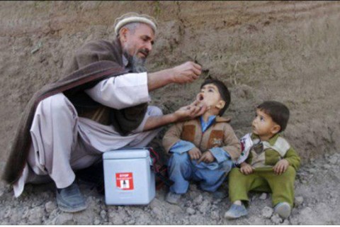 دور تازه واکسین فلج اطفال در افغانستان؛ ۶ میلیون کودک واکسین می‌شوند